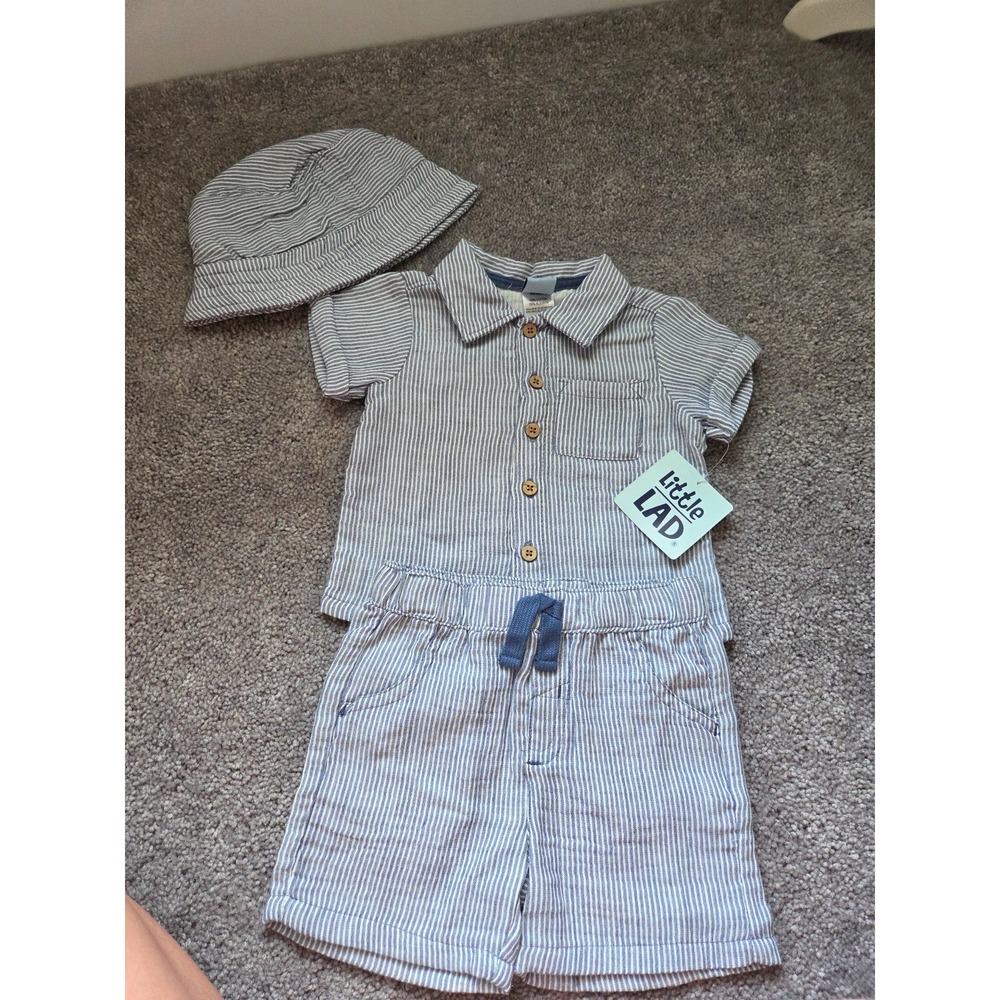 Little lad baby‎ boy outfit 12 mos